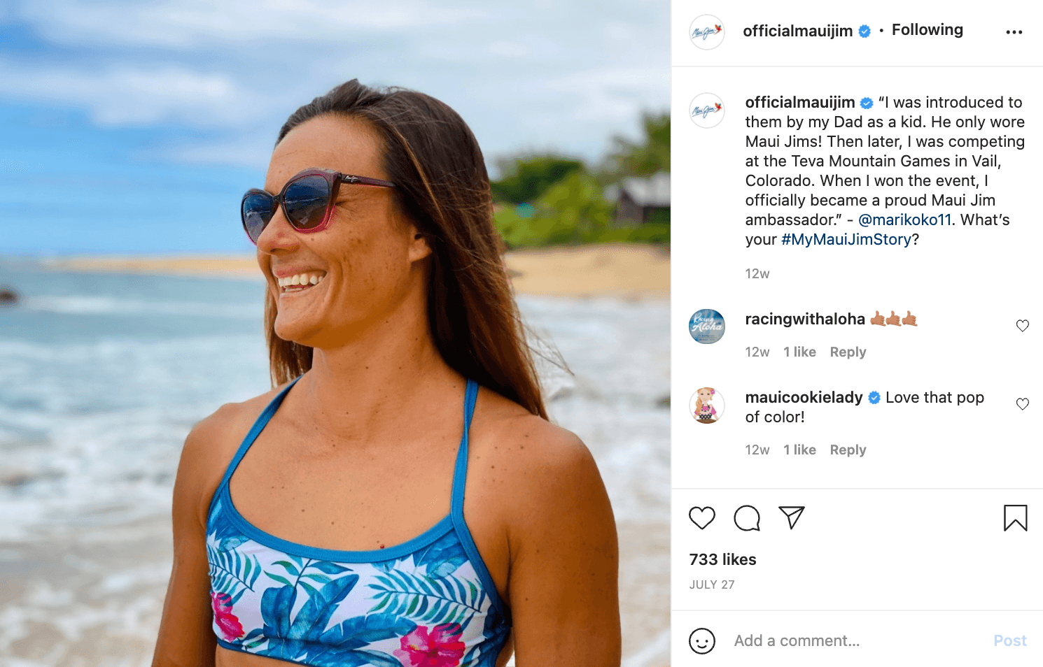 Maui Jim post