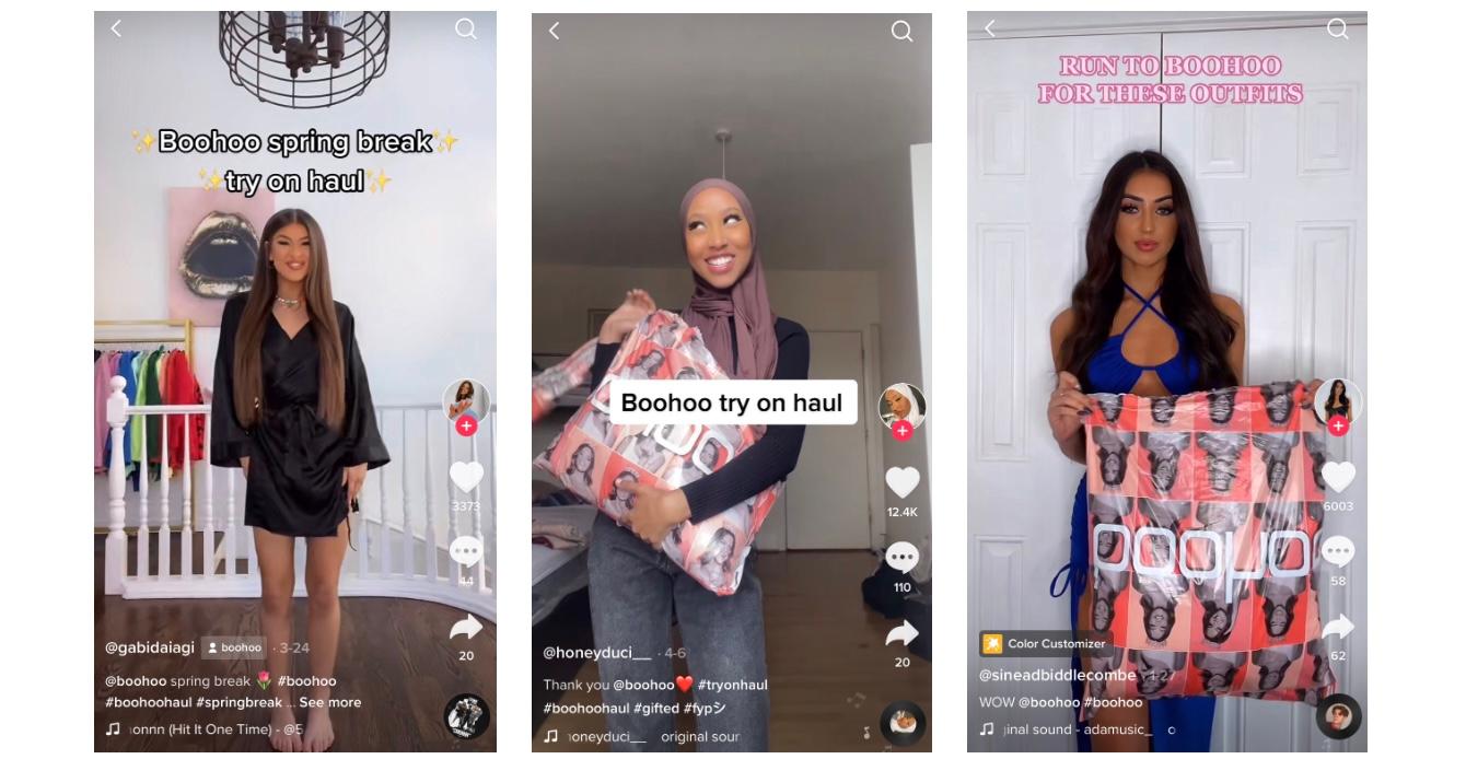 TikTok UGC examples